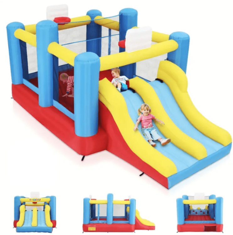 Bouncer Basketball Slide House